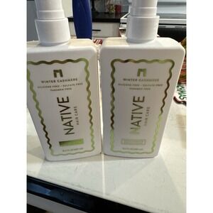 Native Limited Edition winter cashmere shampoo& Conditioner set 2* 16.5  oz -New